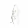 Seletti White Monkey Resin Exterior Hanging Lamp