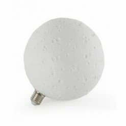 Seletti Large Porcelain Moon Bulb