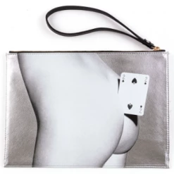 Seletti X TOILETPAPER Two Of Spades Unisex Clutch