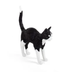 Seletti Black And White Jobby Cat Light