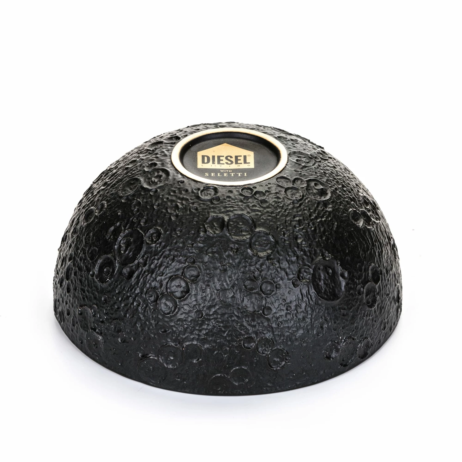 Seletti Large Black Cosmic Diner Lunar Bowl