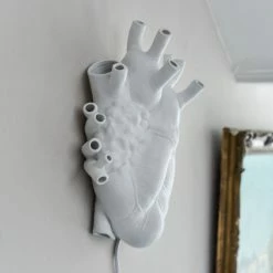 Seletti Porcelain Heart Wall Light