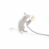 Seletti White Mac Sitting Mouse Lamp