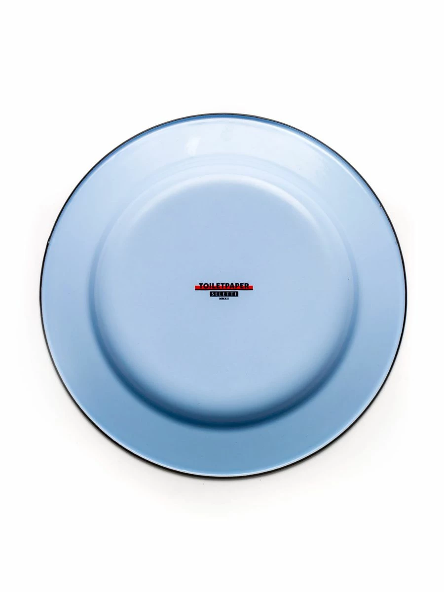 Seletti Toiletpaper Magazine Horse Enamel Plate