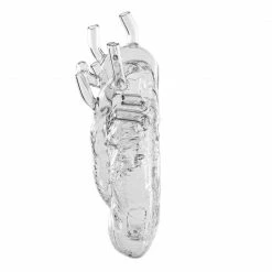 Seletti Love in Bloom Glass Heart Vase