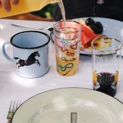 Seletti Toiletpaper Magazine Apple Enamel Mug