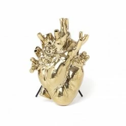Seletti LOVE IN BLOOM GOLD VASE