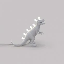 Seletti White Jurassic Rex Dinosaur Lamp