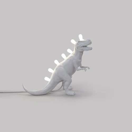Seletti White Jurassic Rex Dinosaur Lamp