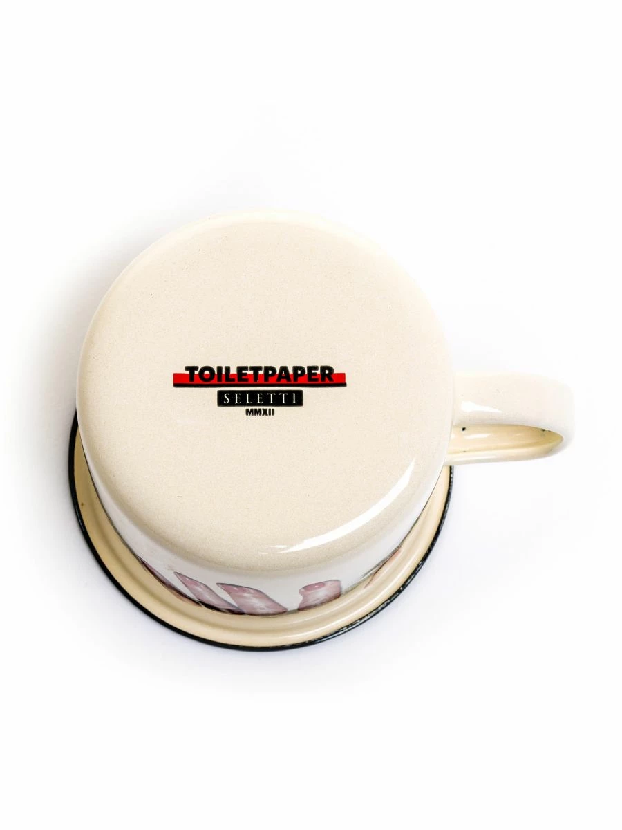 Seletti Toiletpaper Magazine Toad Enamel Mug