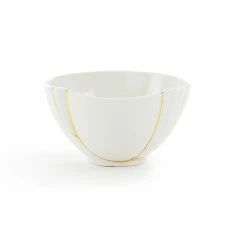 Seletti Kintsugi Porcelain Fruit Bowl