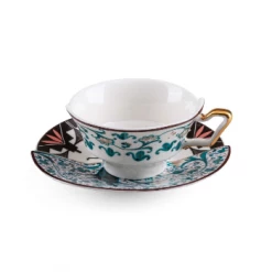 Seletti Set Teacup + Saucer Hybrid Aspero