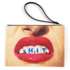 Seletti X TOILETPAPER Shit Unisex Clutch