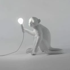 Seletti The Monkey Lamp Sitting Version - Indoor