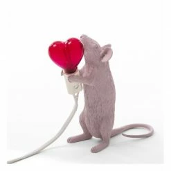 Seletti Mouse Lamp Love Edition