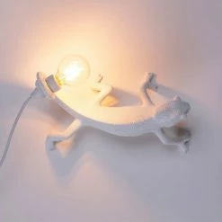 Seletti Chameleon Right Going Down USB Lamp