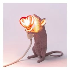 Seletti Mouse Lamp Love Edition