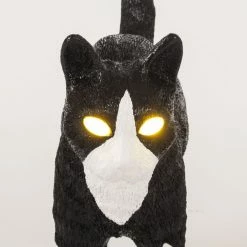 Seletti Black and White Jobby The Cat Lamp