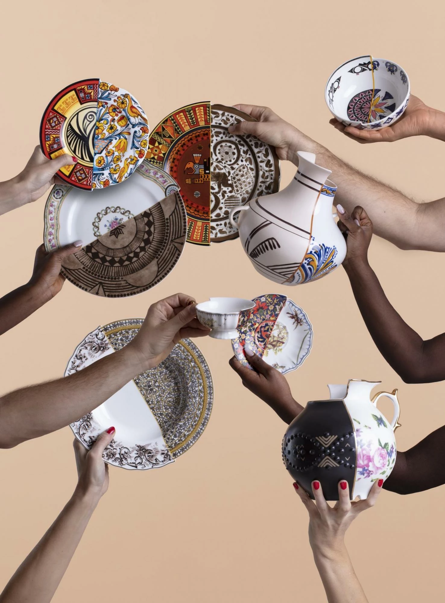 Seletti Hybrid Lothal Dinner Plate