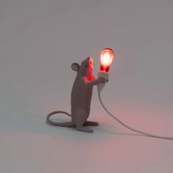 Seletti Step Love Mouse Lamp