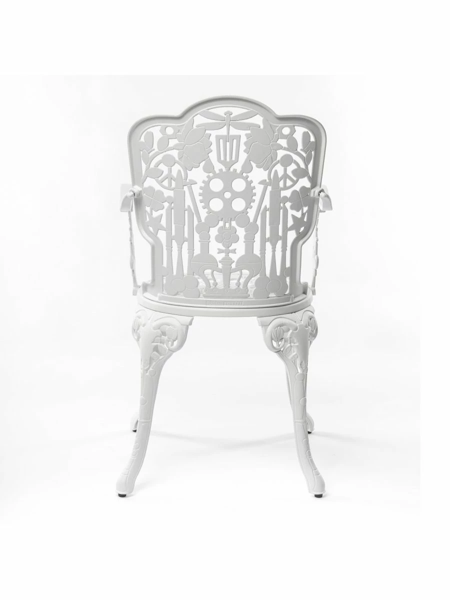 Seletti Industry Collection Aluminium Armchair - White