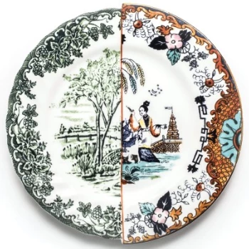 Seletti Hybrid Ipazia Dinner Plate