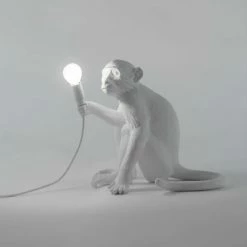 Seletti Sitting Monkey Lamp