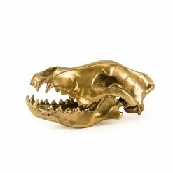 Seletti Aluminum Wolf Skull